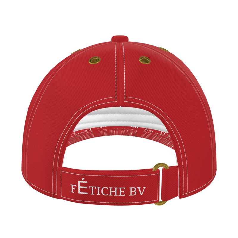 FÉTICHE BV Red & White Signature Cap