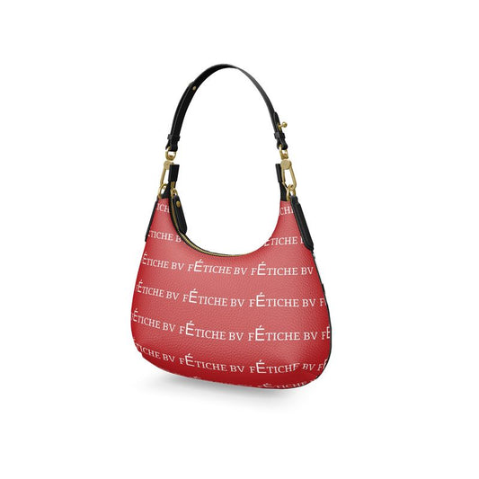 FÉTICHE BV Lolita  Mini Designer Leather Bag (Red)