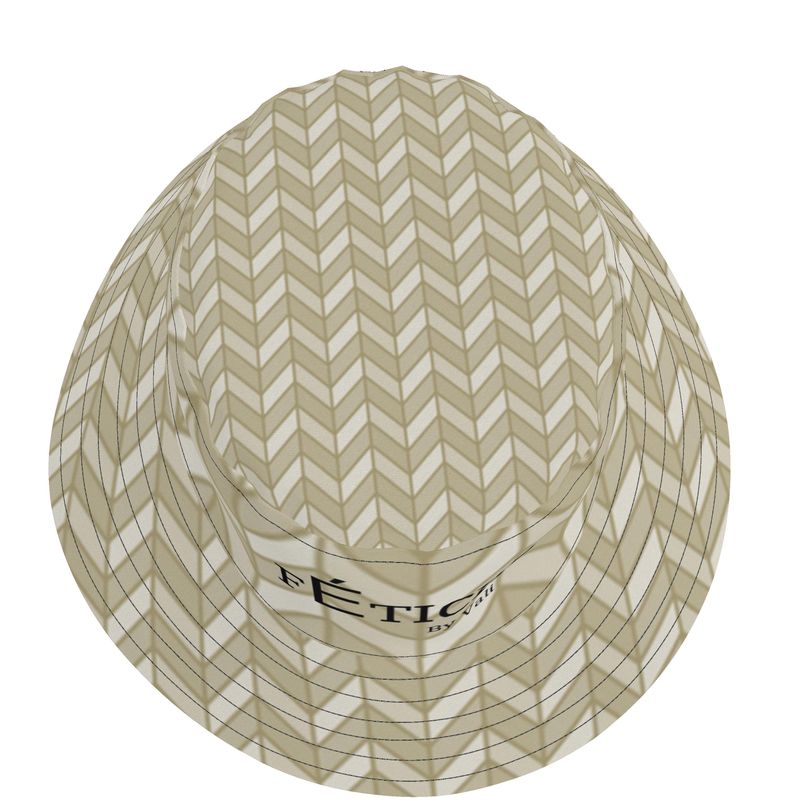 FÉTICHE BV Cache Luxe Classic Designer Bucket Hat