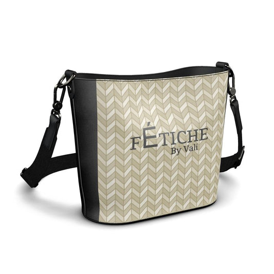 FÉTICHE BV  Cache  Luxe  Leather Bucket Tote
