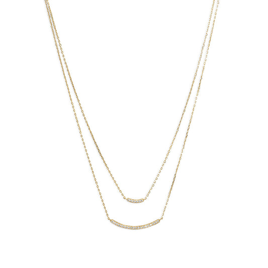 The Curved Strand Necklace