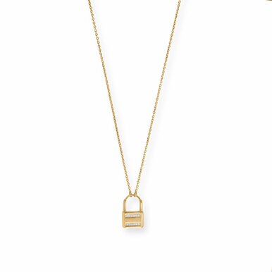 Got Me On Lock Necklace