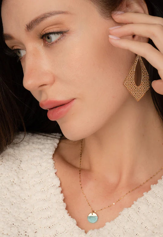 The Refresh Aqua Necklace
