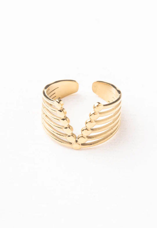 The Devoted Gold Ring