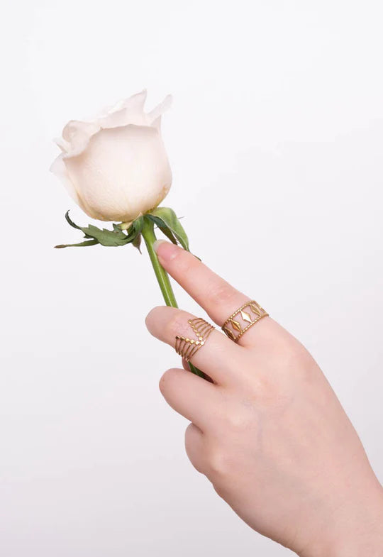 The Devoted Gold Ring